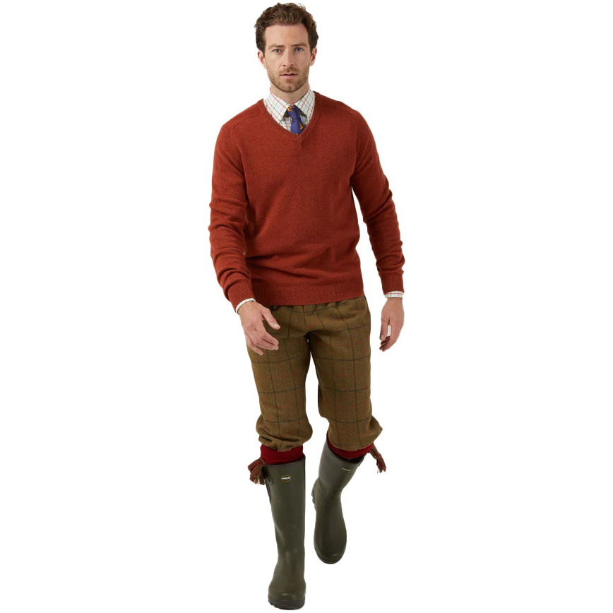 Alan Paine Mens Combrook Tweed Shooting Breeks COMGBRK - Thyme